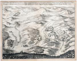 337-Poloha místa u Jankova v Čechách, kde se udála bitva mezi vojsky římsko-císařskými, kurfiřtsko-bavorskými a kurfiřtsko-saskými na straně jedné a královsko-švédskou armádou na straně druhé, dne 24. února st. kal. a 6. března nov. kal. r. 1645.