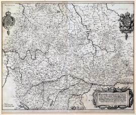 345-Zvláštní nákres pochodu, který vykonala královská švédská hlavní armáda pod velením jeho excelence pana polního maršála Leonarda Torstenssona a později jeho excelence pana polního maršála Karla Gustava Wrangela, od 14. února 1645 z Kadaně až po Schweinfurt (Sviní Brod) dne 19. prosince 1648.