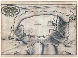 397-Skutečný geometrický půdorys města Stattbergen ve Vestfálsku, které bylo jeho excel. panem polním maršálem Karlem Gustavem Wrangelem ostřelováno a dobyto r. 1646.