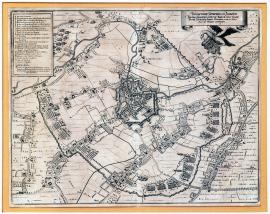 406-Obléhání Armentiéres ve Flandrech Španěly za přítomnosti jeho vys. knížecí jasnosti arcivévody Leopolda Viléma; donuceno k předání dne 30. května 1647.